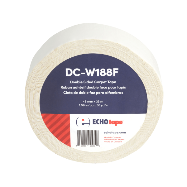 DC-W188F Double Sided Removable Carpet Tape 48mm Solo Label