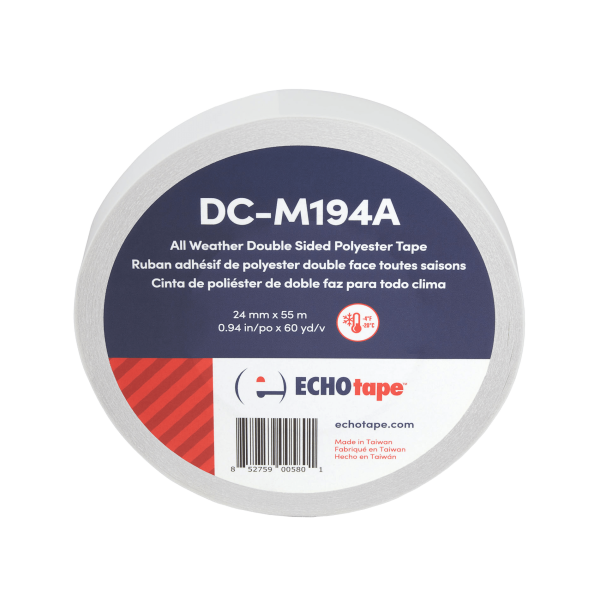 DC-M194A All Weather/Cold Weather Double Sided Polyester Tape 36mm Solo Label