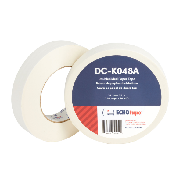 DC-K048A Strong Double Sided Tape For Temporary Hold 24mm Duo Label